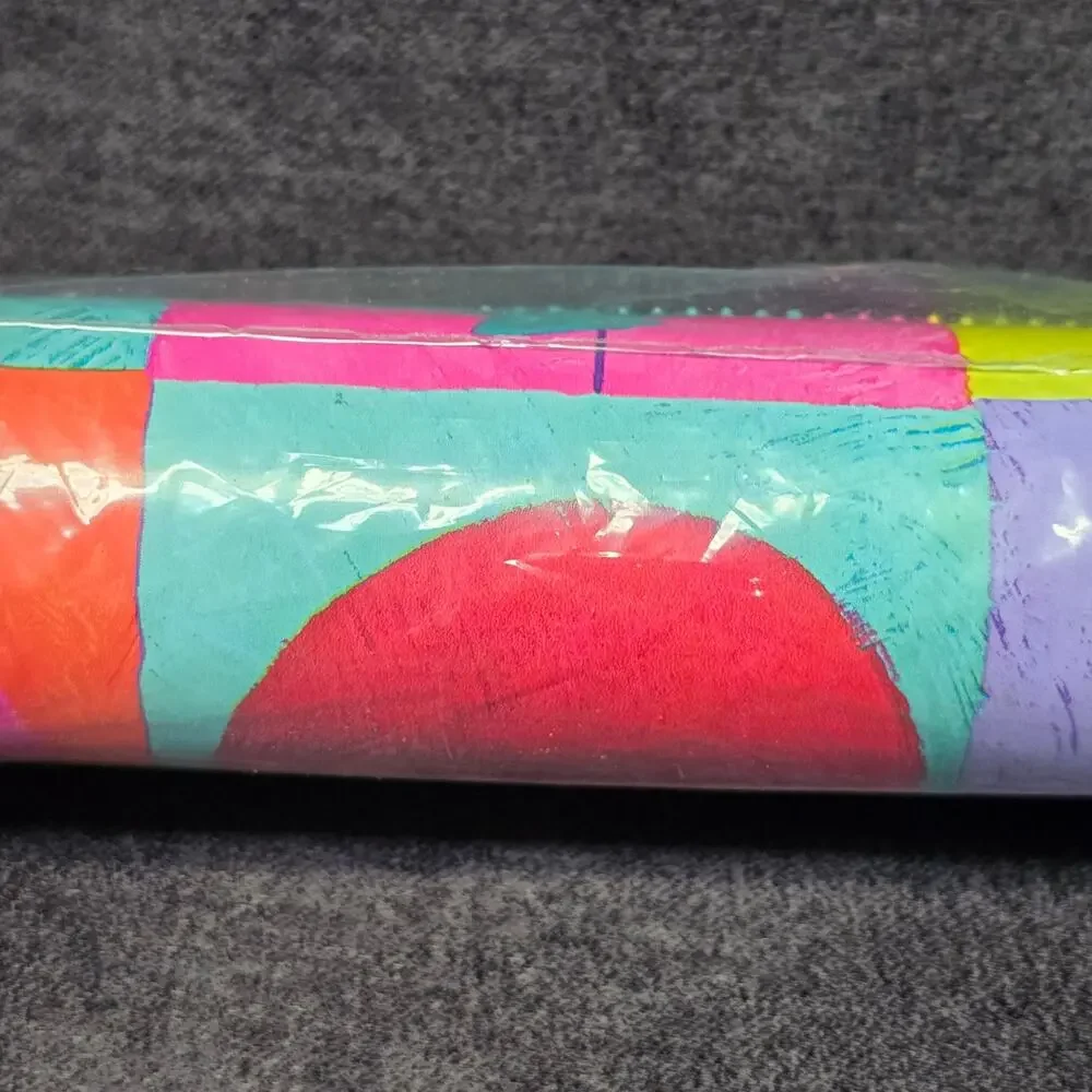 Vintage Sally Foster Balloons & Party Hats Birthday Wrapping Paper